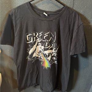 Men’s Pacifica Green Day Black Tee with Graphic